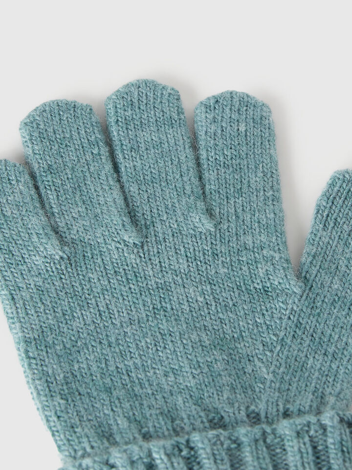 KNITTED GLOVES Junior Boy image number 2